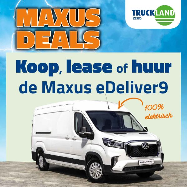Maxus eDeliver9 kopen, huren of leasen met de Maxus Deals